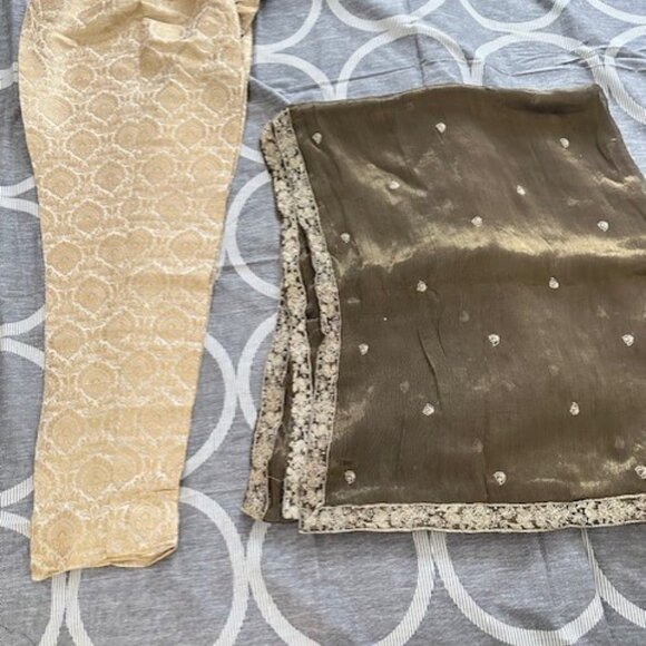 Shalwar Kameez Pakistani Indian Punjabi Suit - Picture 6 of 8